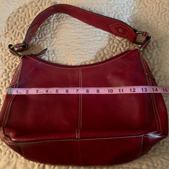 Wilson’s Red Leather Purse - Picture 4 of 6